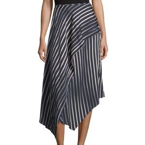 Diane Von Furstenberg Assymetrical Midi Skirt